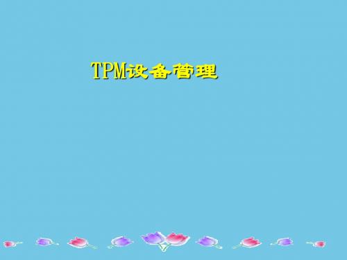 TPM设备管理