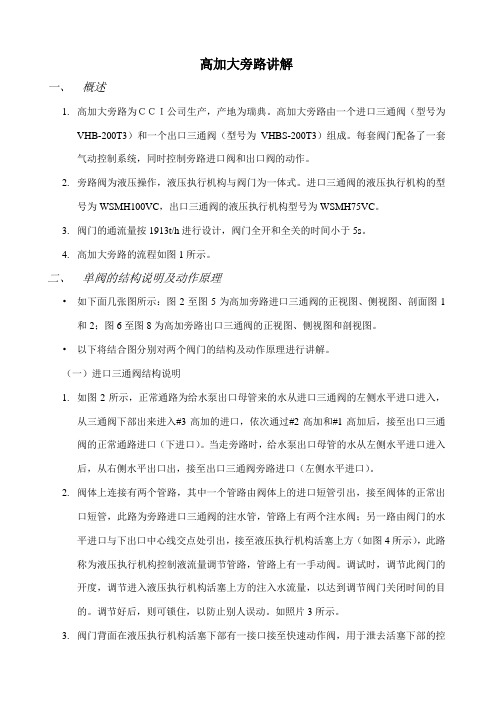 600MW机组高加大旁路