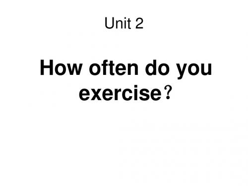 人教版八上英语Unit2 知识点课件(共60张PPT)