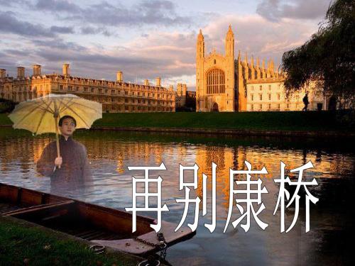 语文语文版九年级下《再别康桥》课件2