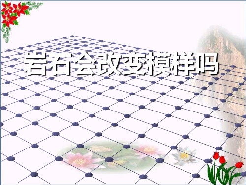 人教版《岩石会改变模样吗》地球表面及其变化3教育课件