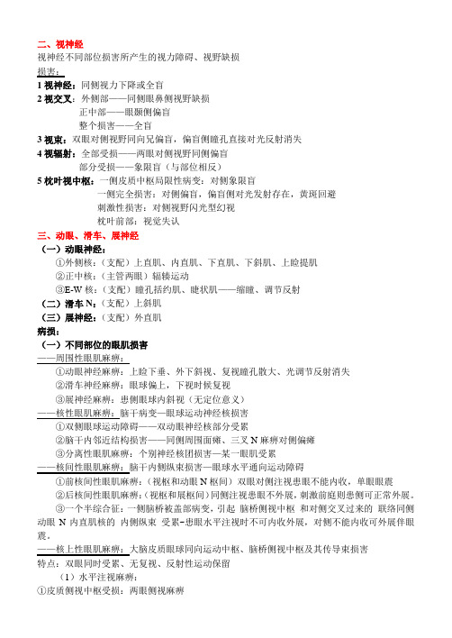 第二章第三节脑神经