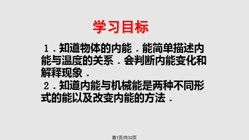 第二节内能PPT课件