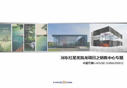 易居_天津河东红星美凯龙项目销售中心定位及规划_25PPT.pptx