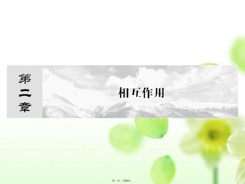 高考物理总复习 第1讲 力、重力和弹力课件 新人教版必修1