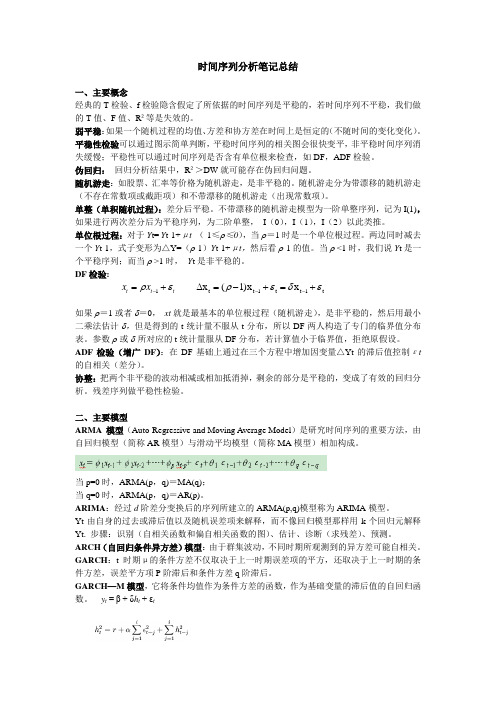 时间序列分析笔记