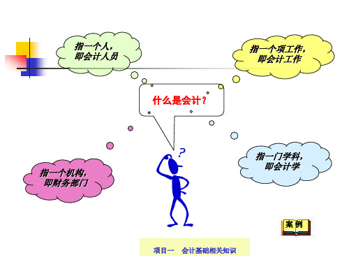 项目一会计基础相关知识精品文档