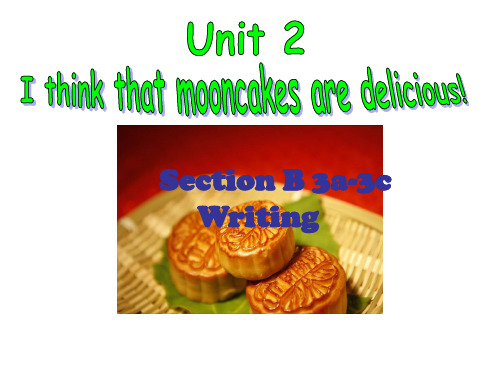 人教英语 九年级全一册Unit2 Section B 3a-3c (共张PPT)