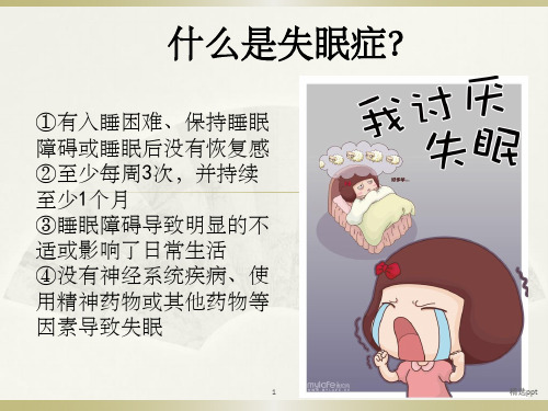 《失眠症英文版》PPT课件
