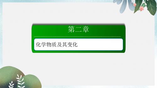 高考化学总复习第二章化学物质及其变化2_2_3考点三离子共存课件新人教版