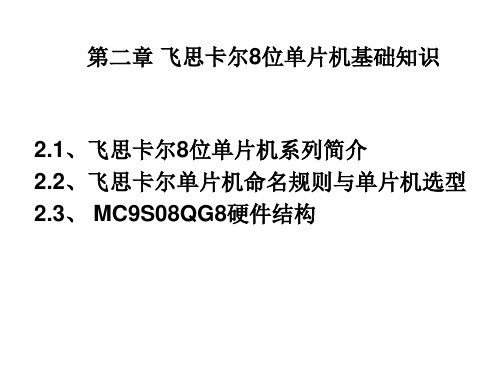 飞思卡尔8位单片机—飞思卡尔8位单片机基础知识