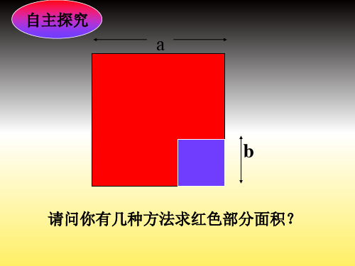 平方差公式几何推导 ppt课件