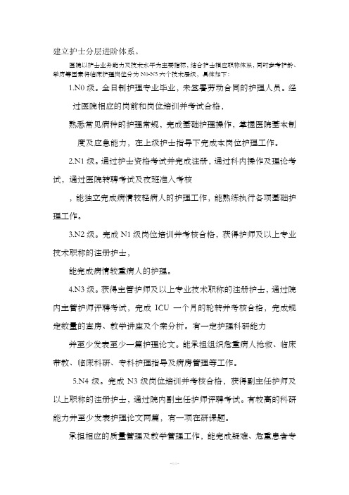 护士层级