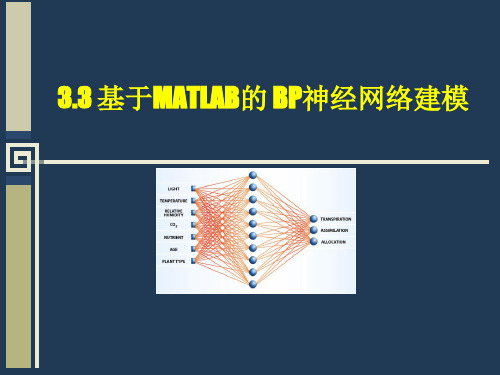 第3节 3.3 BPmatlab建模