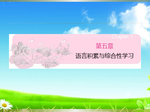 统编版六年级语文下册精品课件2021小升初总复习05第五章 语言积累与综合性学习 (共22张)