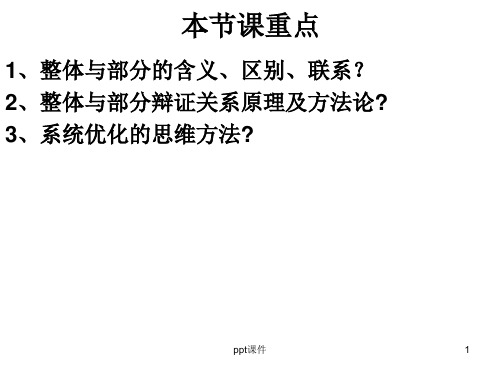 整体和部分的关系 ppt课件