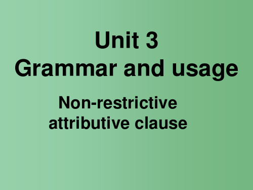 高一英语《Unit3 Look good, feeling good-grammar》 牛津版必修1