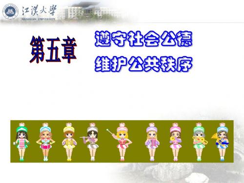 思想道德修养与法律第五章