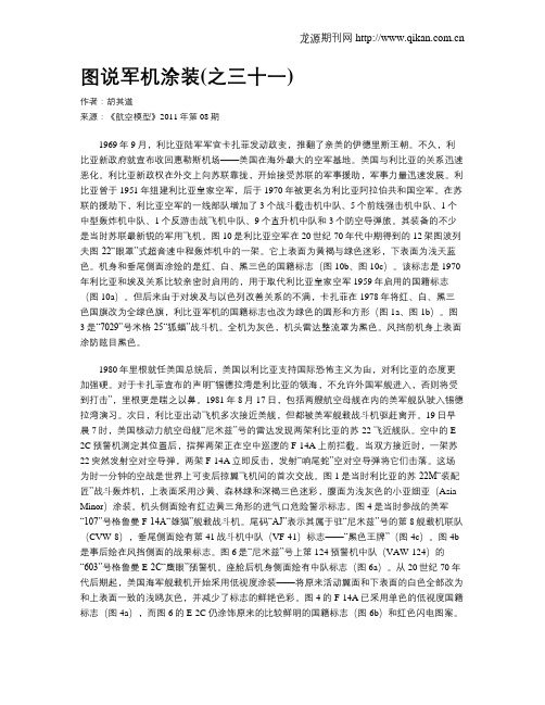 图说军机涂装(之三十一)