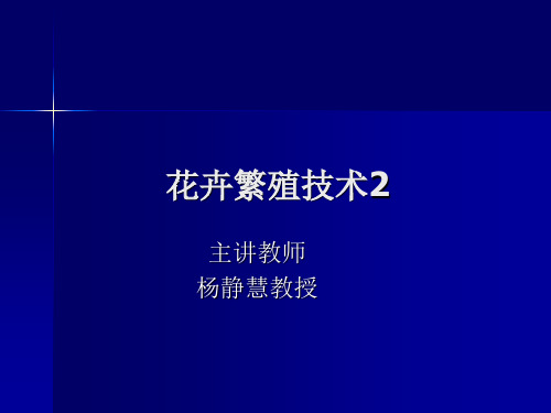 第五章花卉繁殖2