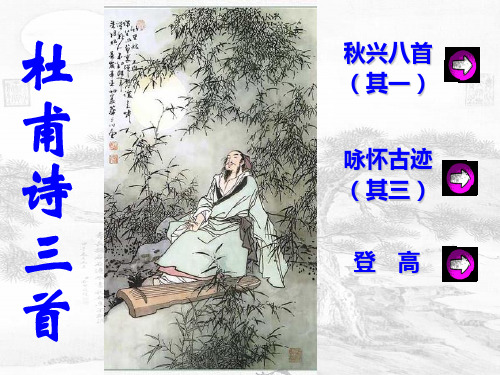 《杜甫诗三首》优秀完整课件