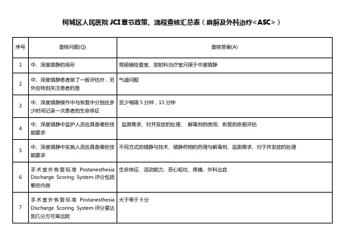 ASC章节应知应会