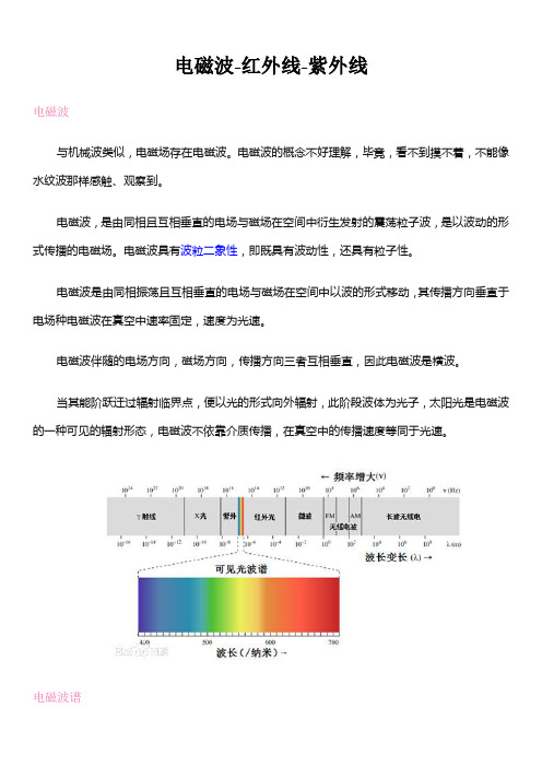 高中物理-电磁波-红外线-紫外线