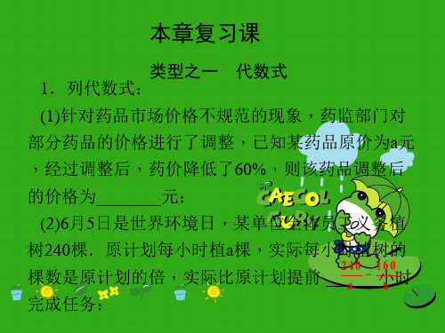 《 代数式》PPT课件 (公开课获奖)2022年浙教版 (2)