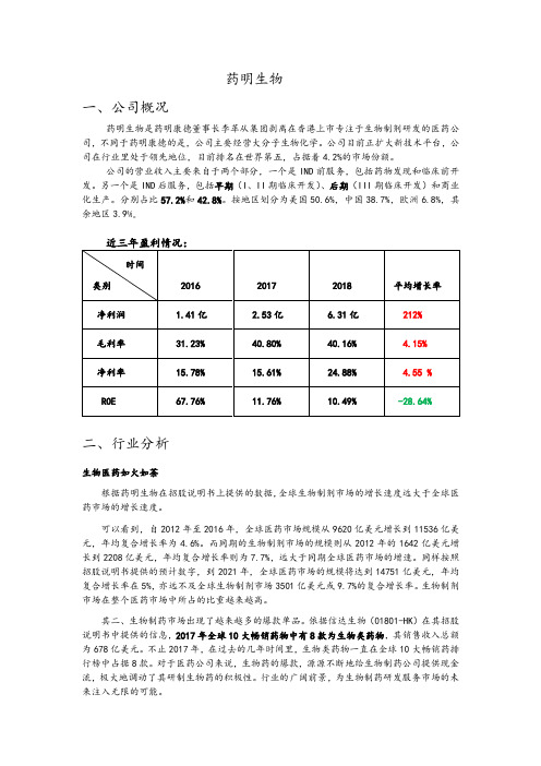 药明生物