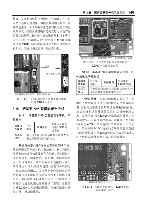 3.15 诺基亚N95型智能音乐手机_手机硬件故障维修必学必会——飞线_[共2页]