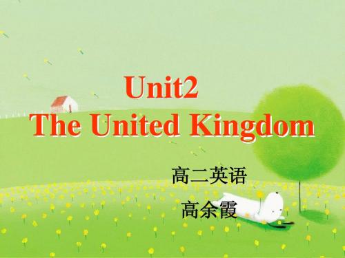 人教新课标必修五 Unit2 The United Kingdom-Warming up and Reading[课件]