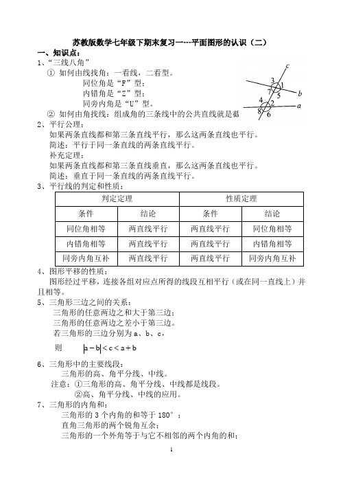 平面图形的认识(二)
