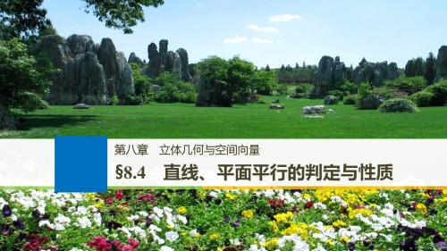 2019届高考大一轮复习备考资料之数学人教A版全国用课件：第八章+立体几何与空间向量8.4