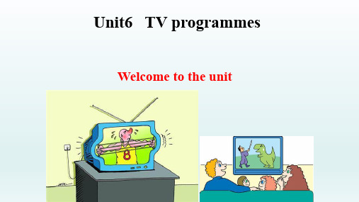 牛津译林版英语九年级上册：Unit 6 TV programmes.   课件(共22张PPT)1