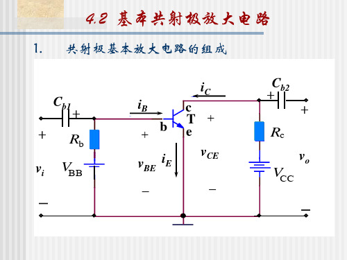 基本共射极放大电路