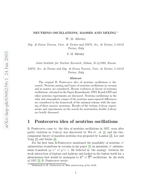 Neutrino Oscillations, Masses and Mixing