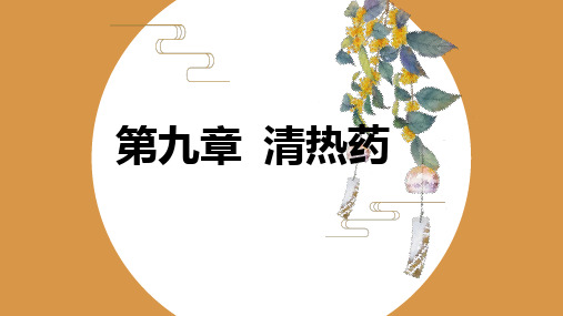清热药——中药学