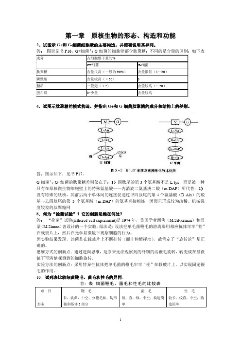 微生物考试重点