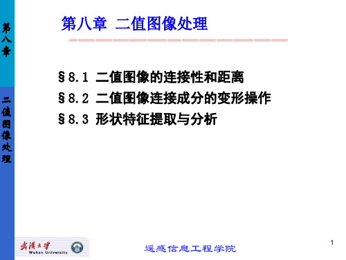 第八章 二值图像知识讲解