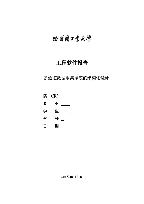 哈工大研究生电气工程软件报告