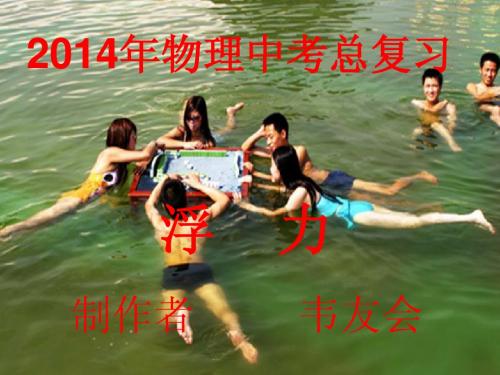 2014年中考物理总复习《浮力》
