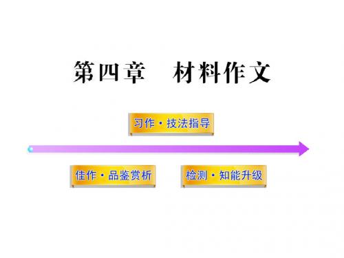 中考作文专题指导：材料作文ppt