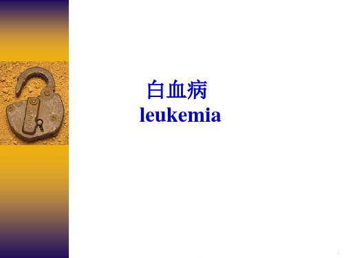 白血病ppt演示课件
