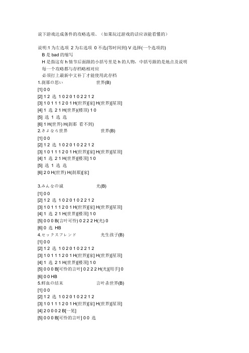 schoolday攻略