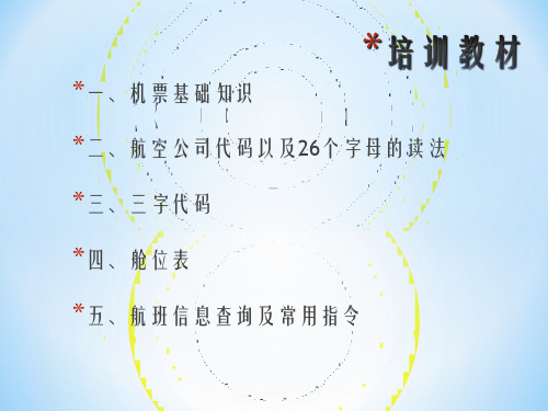 [实用参考]民航客票销售.ppt