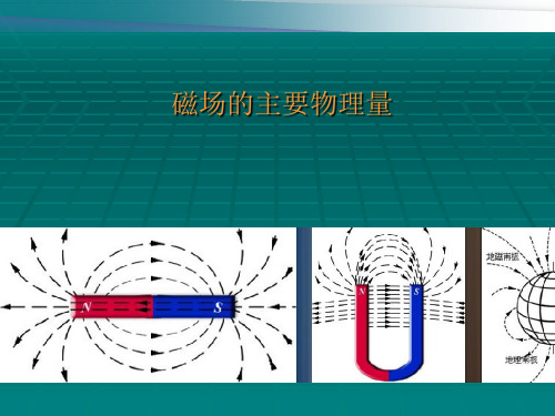 磁场的主要物理量-ppt课件