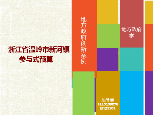 地方政府创新案例