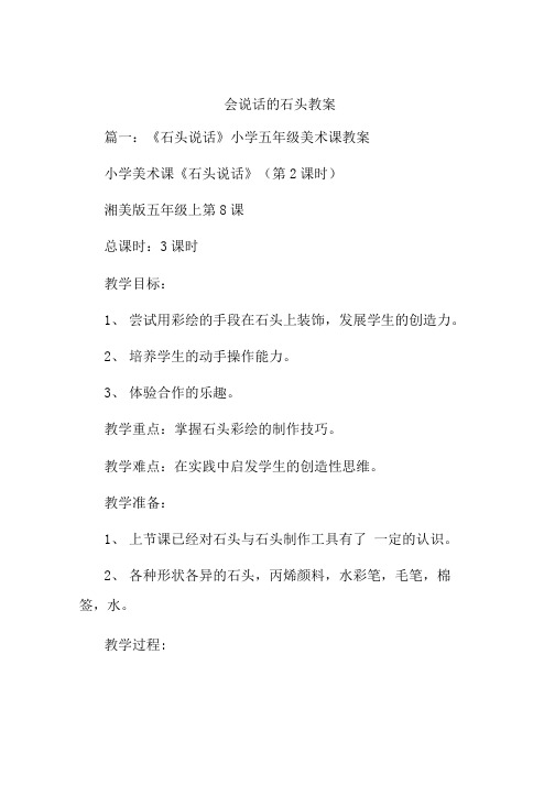 会说话的石头教案.doc