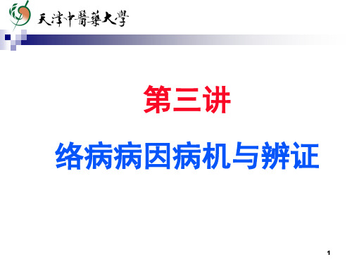 3 第三讲：络病的病因、病机与辨证