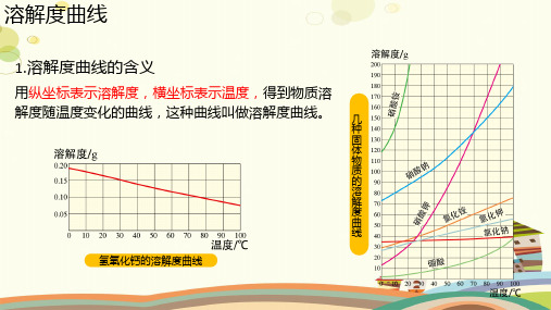 【知识解析】溶解度曲线-完整版课件